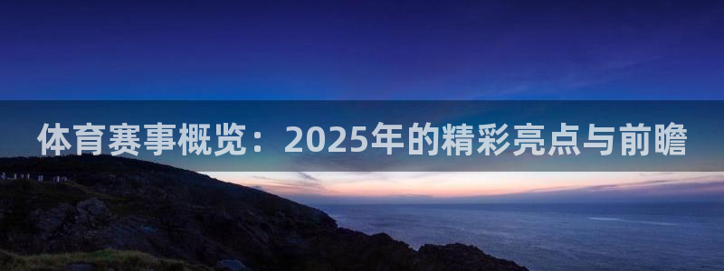 体育赛事概览：2025年的精彩亮点与前瞻
