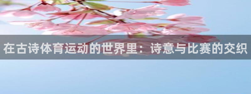 在古诗体育运动的世界里：诗意与比赛的交织